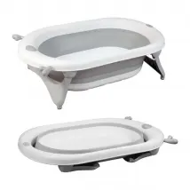 Baignoire pliante - 23x80x49 cm - Gris blanc - LOOPING