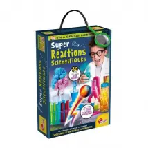 Laboratoire des super réactions - Kit Scientifique - I'M A GENIUS - 30 Expériences, Effets surprenants