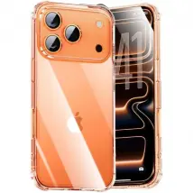 Coque Pour iPhone 17 Pro Silicone Transparente Angles Renforces Little Boutik©