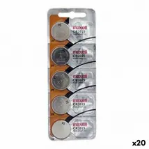 Piles Bouton au Lithium Maxell 3 V CR2025 (5 Pièces) (20 Unités)