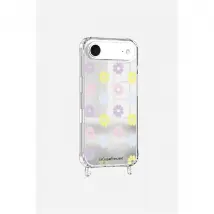 Coque imprimée La coque Française Miroir Marguerites pastels avec anneau pour iPhone Air