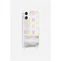 Coque imprimée La coque Française Miroir Marguerites pastels avec anneau pour iPhone 17