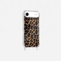 Coque imprimée La coque Française MagSafe Léopard avec anneau Brun pour iPhone 17