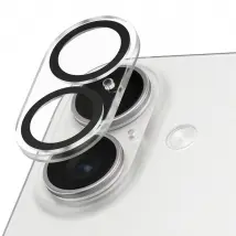 Panzer Glass Protection Caméra pour iPhone 17 Modèle PicturePerfect Antichoc Noir transparent