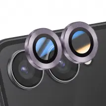 Enkay Protection d'Objectif Caméra pour Galaxy Z Flip 7 Double lentille Violet clair