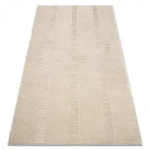 Tapis BALANCE 9086 taupe - Géométrique, structurel, glamour 140x190 cm