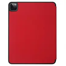 Crong Étui pour iPad Air 11 M3 / M2 / 10.9 / Pro 11 FlexFolio Antichoc Rouge
