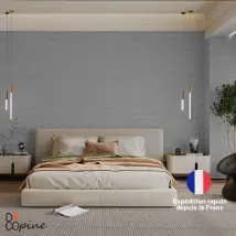 Papier peint autocollant 3D effet pierre grise