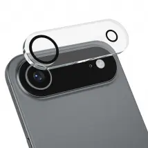 Crong Verre de Protection Objectif Caméra pour iPhone Air Antichoc Dureté 9H Transparent