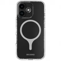 Decoded Coque pour iPhone 17 MagSafe Hybride Série DropTec Antichocs Transparent