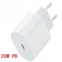 Chargeur rapide USB-C 20W pour iPhone, Samsung et autres smartphones