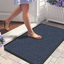 Tapis d'entrée paillasson d'accueil antipoussière