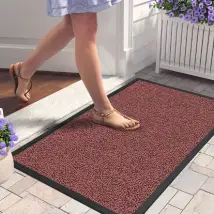 Tapis d'entrée paillasson d'accueil antipoussière