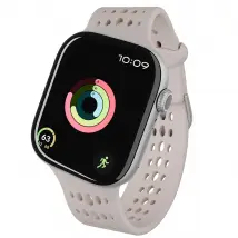 Decoded Bracelet Ares O pour Apple Watch 38 à 42mm en Silicone Beige