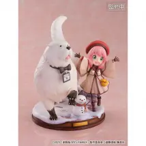 Spy x Family The Movie: Code White - Statuette SHIBUYA SCRAMBLE FIGURE 1/7 Anya Forger & Bond Forger 20 cm