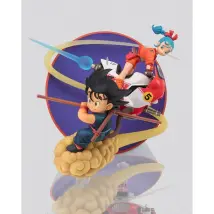 Dragon Ball - Statuette Figuarts ZERO Son Goku & Bulma 18 cm