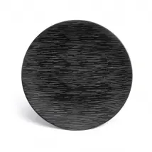Magma Noir - Assiette plate 27 cm (lot de 6)