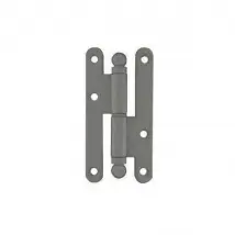 Paumelle rustique boule n°27 cémenté vernis 110x55mm droite BOUVET 27ARD11533