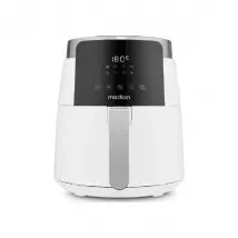 Friteuse a air chaud - MEDION - MD13030 - Digitale - Airfryer - 1500 watts - Minuterie 60 min - Jusqu'a 200°C - 4,7 L - Blanc