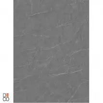Panneau mural PVC effet pierre en relief – Gris 65×120 cm