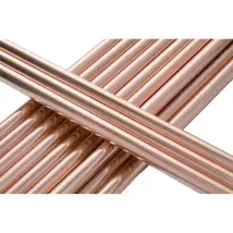 Barre de cuivre 2 m D12 REYNOLDS BC 2M D12