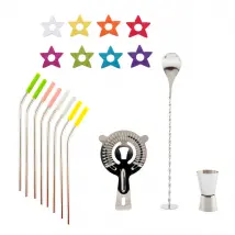 Party - Set dégustation cocktails étoilé pour 8 personnes