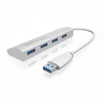 ICY BOX Hub USB3.0 4 ports - Alu