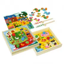 Vilac Jeux des Tout-Petits : À la Ferme