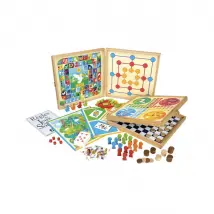 Jeujura Coffret Jeux Bois