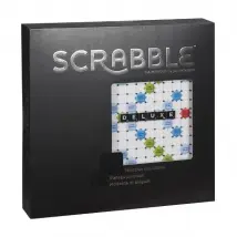 SCRABBLE Deluxe Noir et Argent - Jeu de société