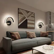 BESTA Applique Murale LED 8W - Noir