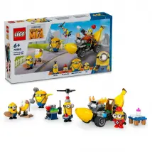 LEGO Minions 75580 Les minions et la voiture-banane