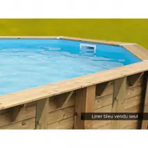 UBBINK - Liner bleu pour piscine bois Linéa 11,00 x 5,00 x 1,40 m