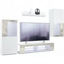 MPC Ensemble De Meubles - Blanc et Sable