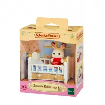 Sylvanian Families 5017 Bebe Lapin Chocolat Lit
