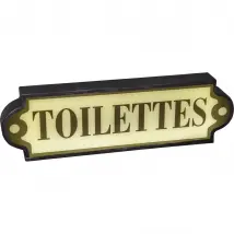 ANTIC LINE CREATIONS Enseigne Toilettes
