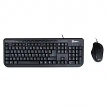 HEDEN Kit Clavier et Souris - Noir