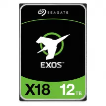 Seagate Exos X18 ST12000NM000J - Disque dur - 12 To - interne - SATA 6Gb/s - 7200 tours/min - mémoire tampon : 256 Mo