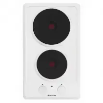 Domino électrique 29cm 3500w blanc - gt320wh - GLEM