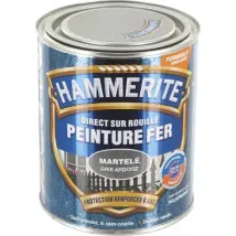 HAMMERITE Fer Martelé - 750 ml - Gris