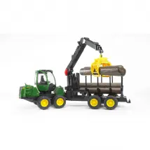 BRUDER Porteur Forestier John Deere 1210E