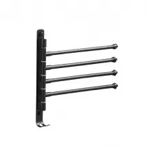 Barre Pivotante Serviettes - Noir