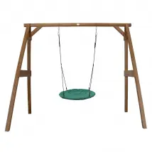 AXI Portique en Bois - Balançoire Nid d'Oiseau