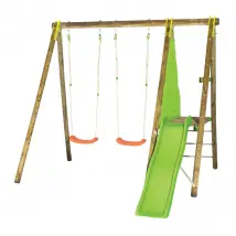 Trigano DANI Portique bois avec toboggan