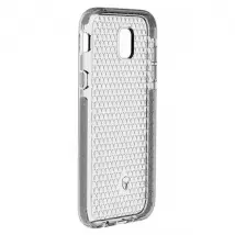 Force Case Coque renforcée Samsung Galaxy J3 2017 - Argent