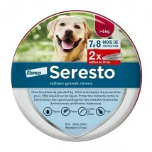 Seresto Collier Anti-Puces Grands Chiens