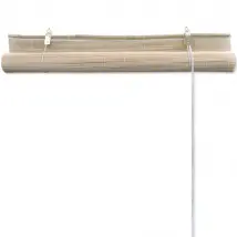 Store enrouleur bambou - 100 x 160 cm - Naturel