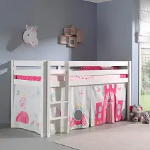 MES PINO lit surélevé 90x200 cm