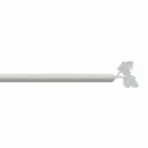 Tringle Déco Extensible Feuillina - Blanc