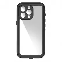 Coque Intégrale pour iPhone 13 Pro Waterproof IP68 Redpepper Contour Noir